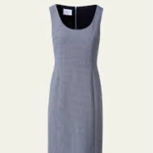 Akris Punto Micro Houndstooth Sheath Dress